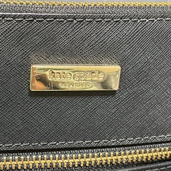 Kate Spade New York Laurel Way Rima Bag Black Gold Crossbody - Picture 4 of 6
